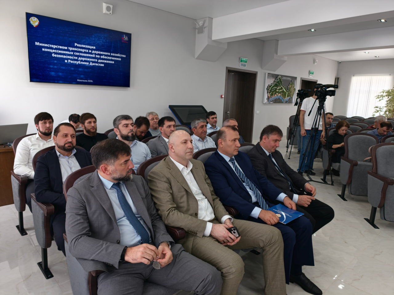 В Минтрансе Дагестана состоялась пресс-конференция, посвященная работе дорожных камер по концессионным соглашениям